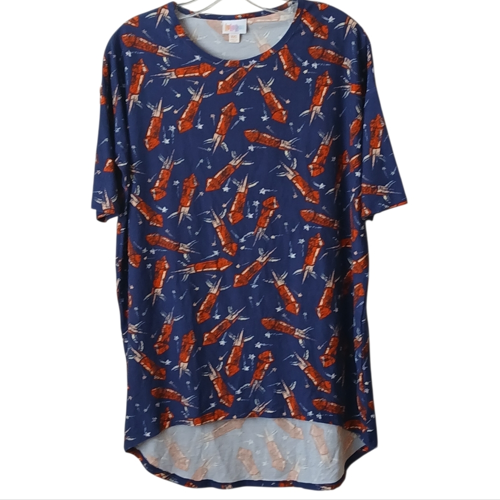 LuLaRoe Patriotic Irma Size XXS NWT